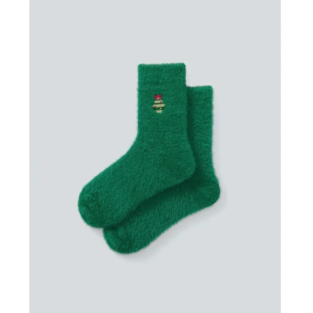 NWT - Halara Christmas Socks (Green)